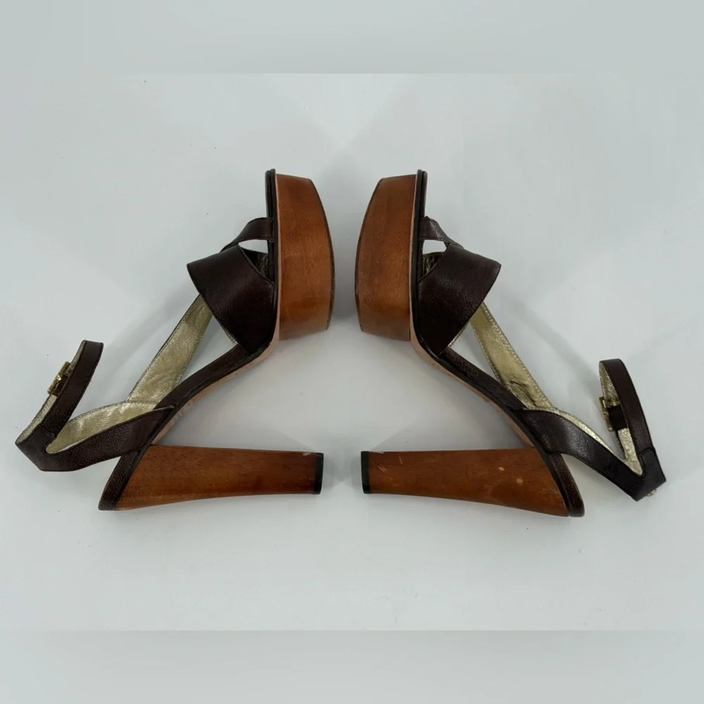 Vintage Y2K Bebe Platform Heels Platform Sandals 8‎